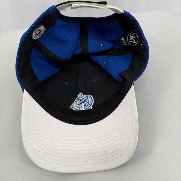 Duke Blue Devils 47 Brand Baseball Cap OSFA Blue White Embroidered Logo - Picture 6 of 11
